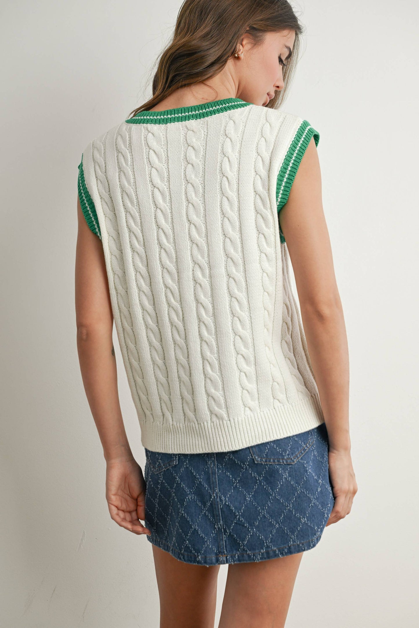 Knitted Sweater Vest