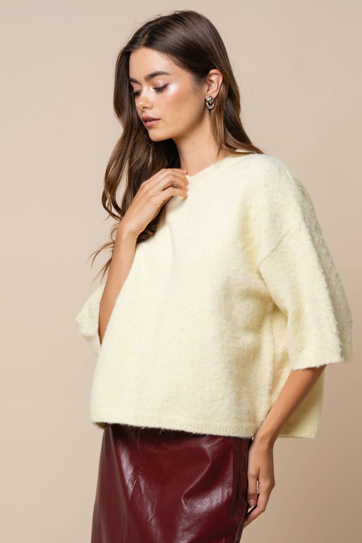 Sweater Sleeve Top