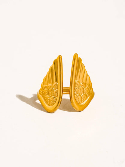 Silvane Angel Wing Ring