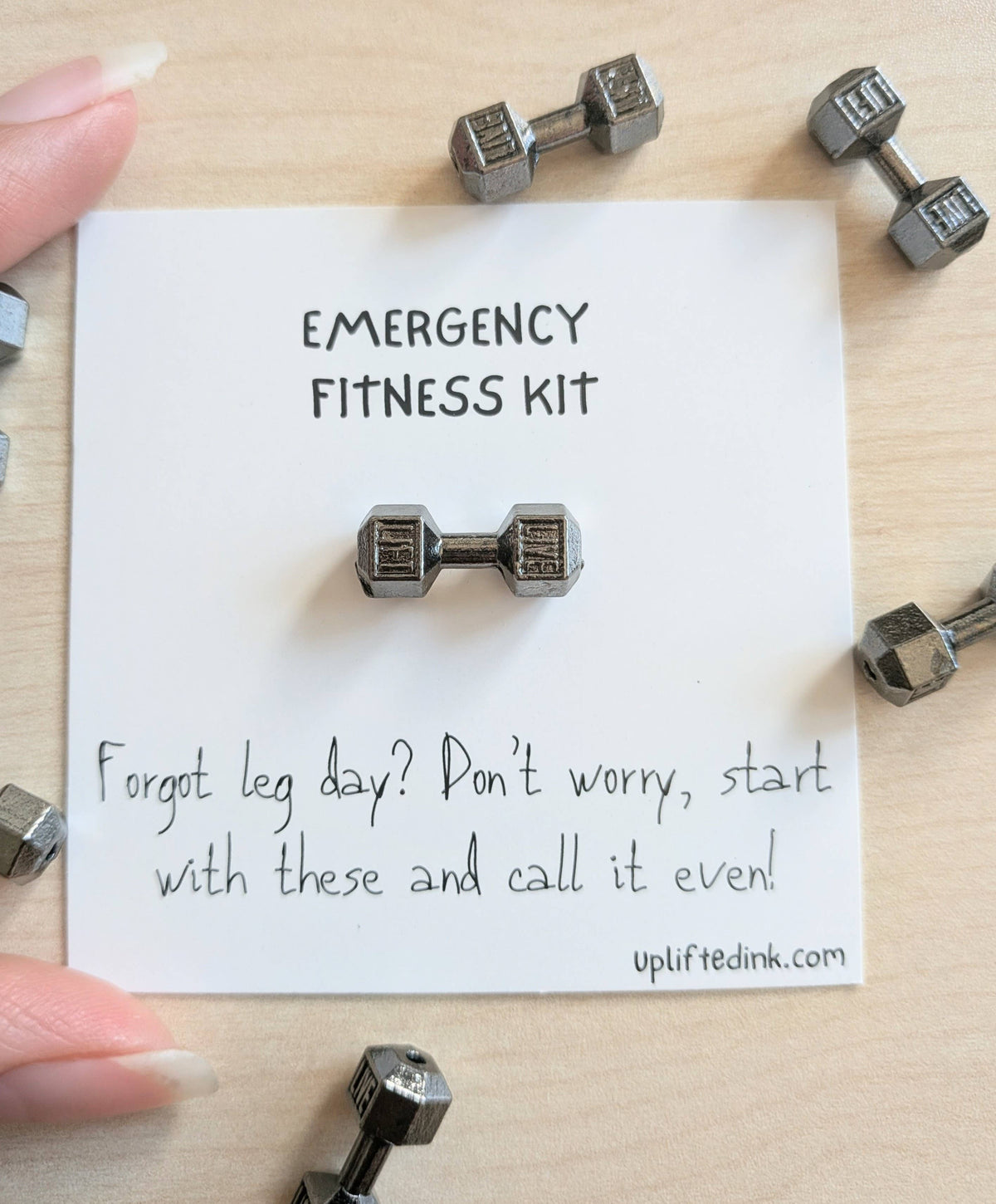 Emergency Fitness Kit Funny Workout Gag