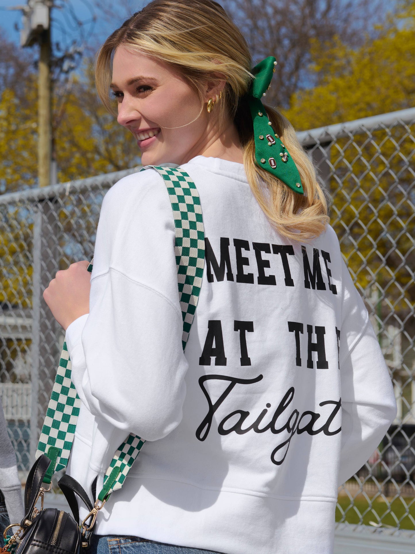 GAME DAY CHARMS BOW CLIP