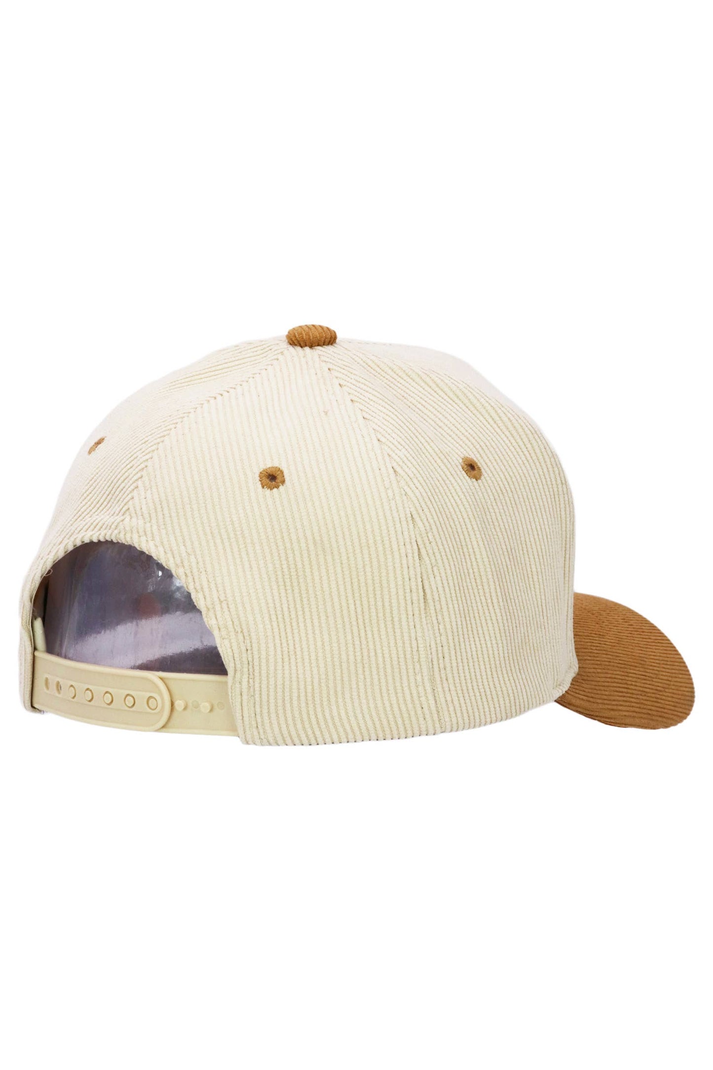 Premium Corduroy Beige Upper Baseball Cap