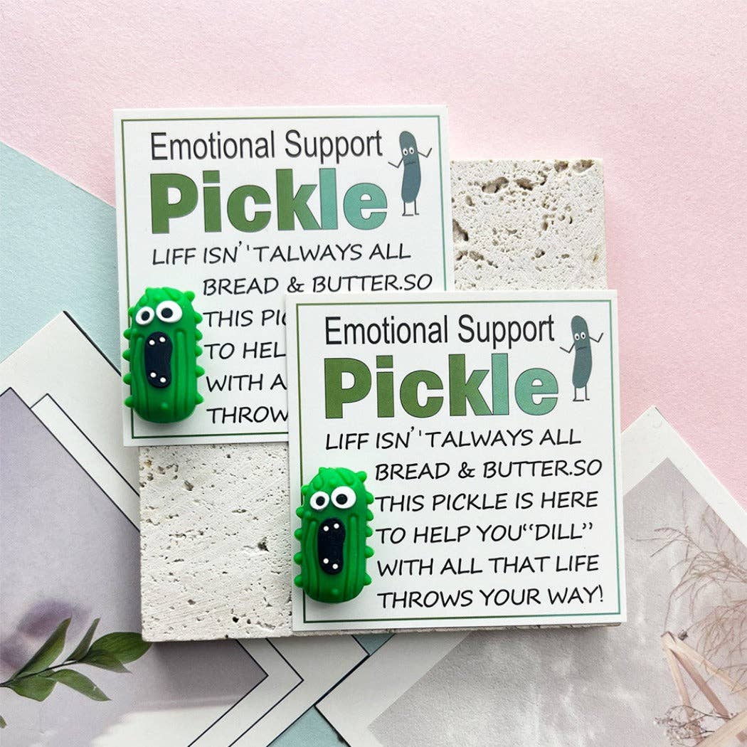 Pocket Hug Pickle Emotional Support Companion
