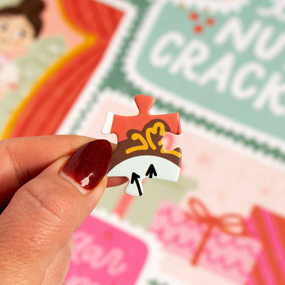 Nutcracker Ballet Stamps - 500 Piece Christmas Jigsaw Puzzle