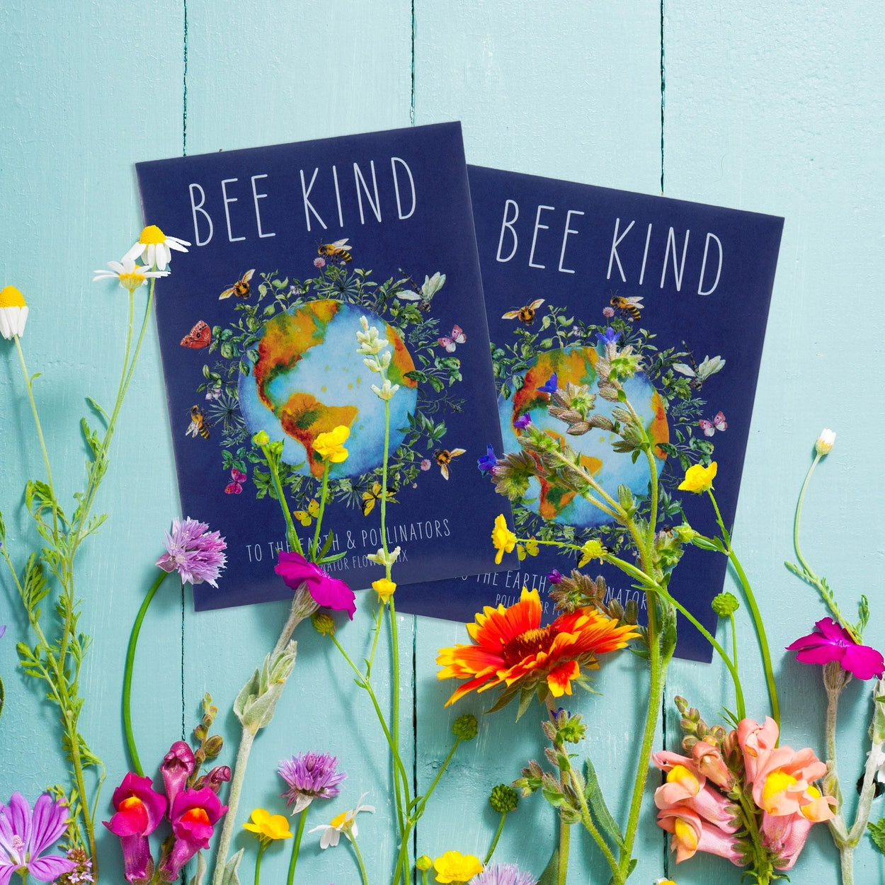 Bee Kind To Earth & Pollinators - Pollinator Flower Mix