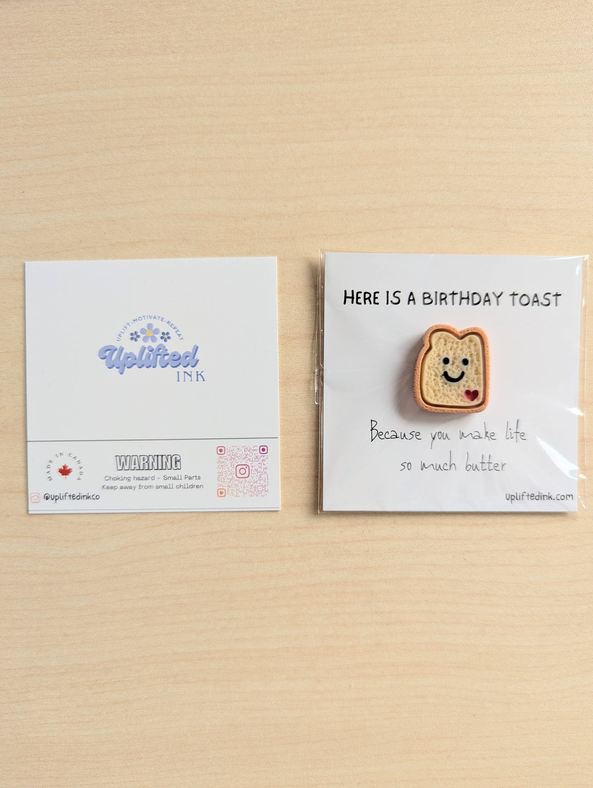 Birthday Toast Card – Cute Mini Toast Pun Card 