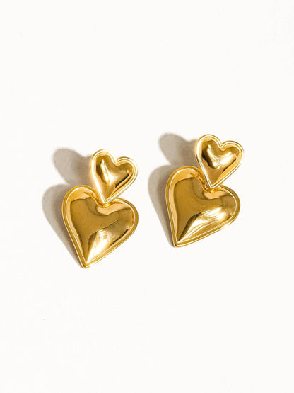Tove Heart Earring