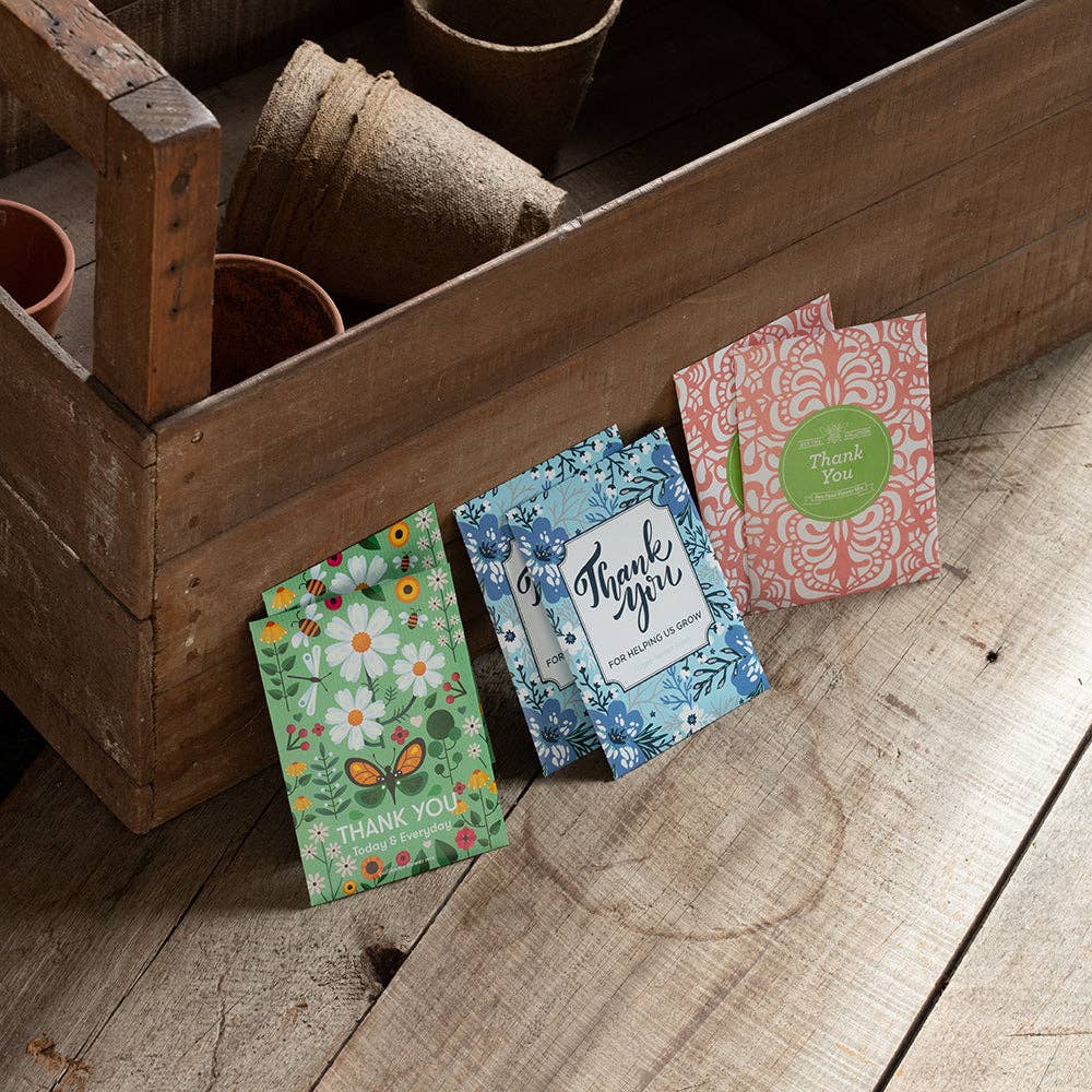 Thank You Today Everyday - Pollinator Flower Mix Seed Packets