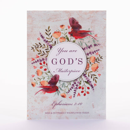 God's Masterpiece - Bird & Butterfly Wildflower Mix Seed Packets