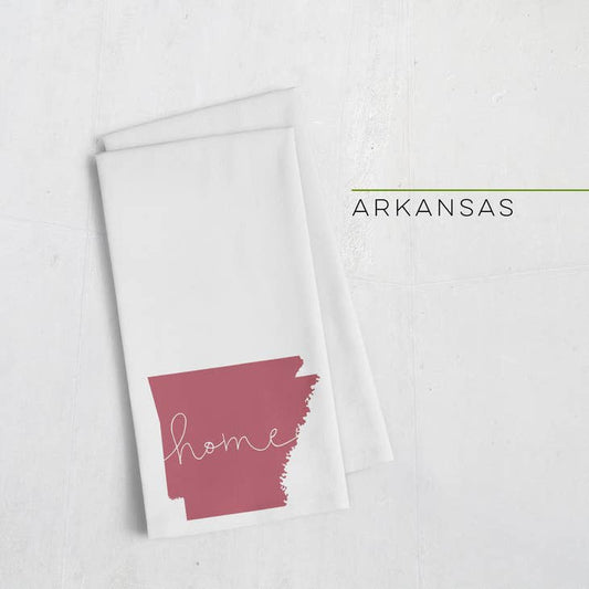Arkansas Home Tea Towel