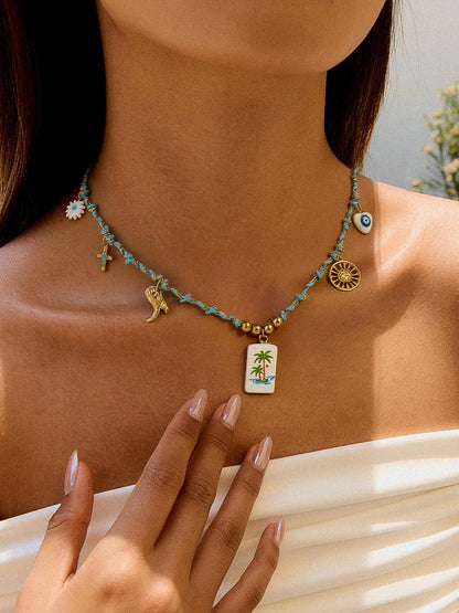 Pêche Rope Necklace