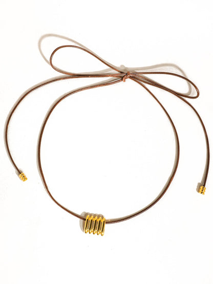 Chant Pendant Choker