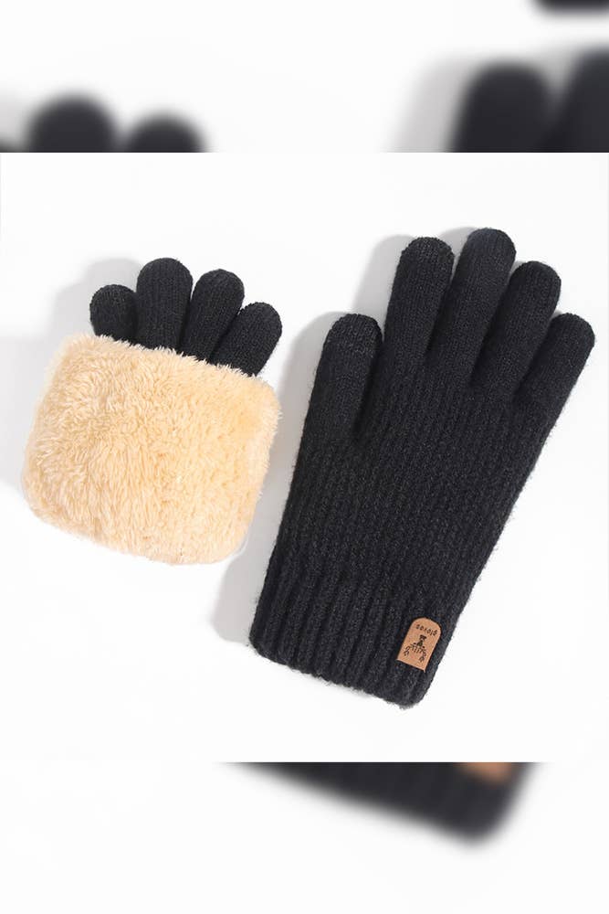 Fleece Warm Gloves