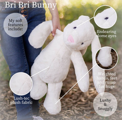 BriBri Cream Bunny Plush Toy