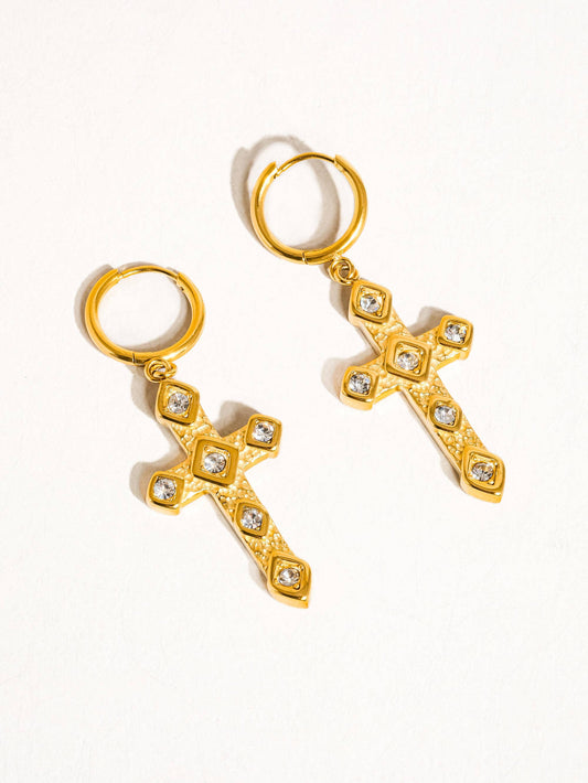 Miriam Cross Earring