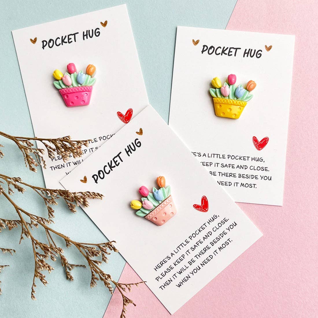 Pocket Hug Potted Flower
