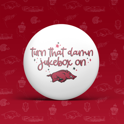Arkansas Game Day Tailgate Buttons | Gameday Pins | Pinback