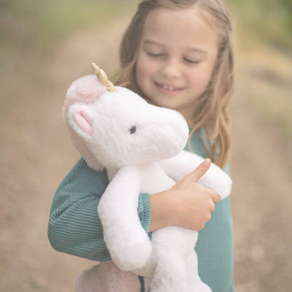 White Unicorn Plush Toy