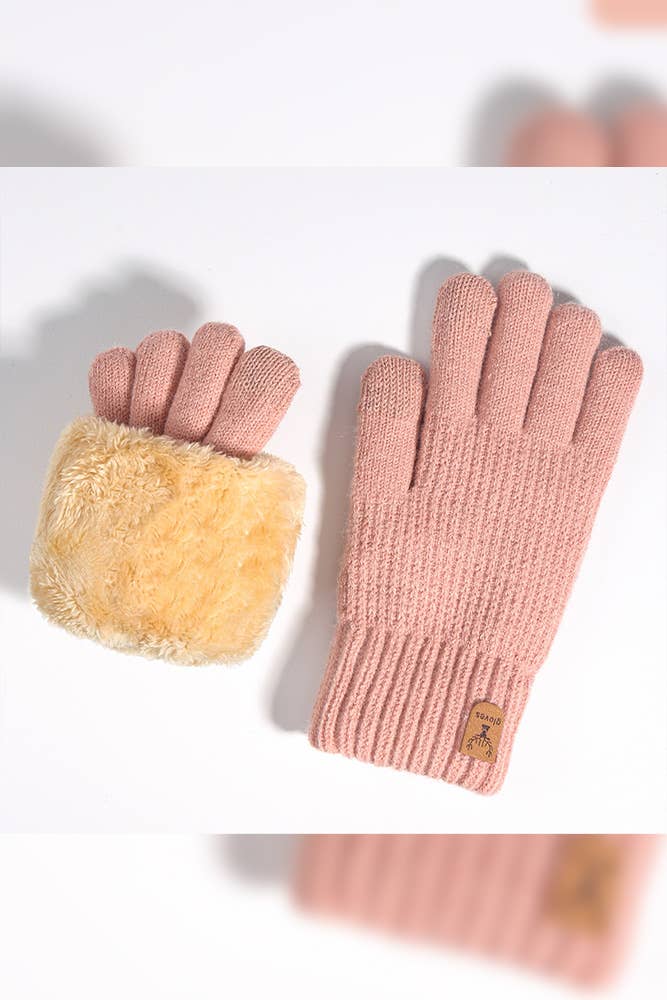 Fleece Warm Gloves