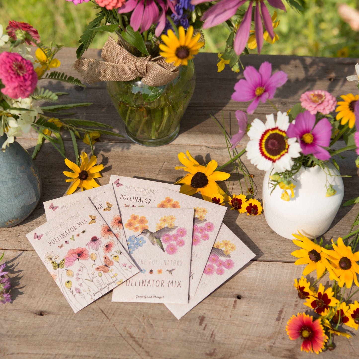 Pollinator Hummingbird - Wildflower Mix Seed Packets
