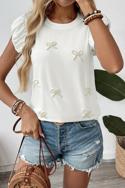 Bow Embellishments Top