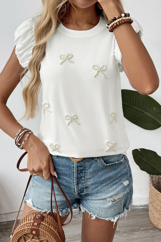 Bow Embellishments Top