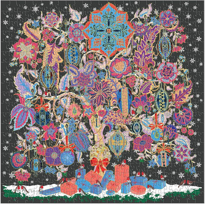 Liberty Christmas Tree of Life 500 Piece Foil Puzzle