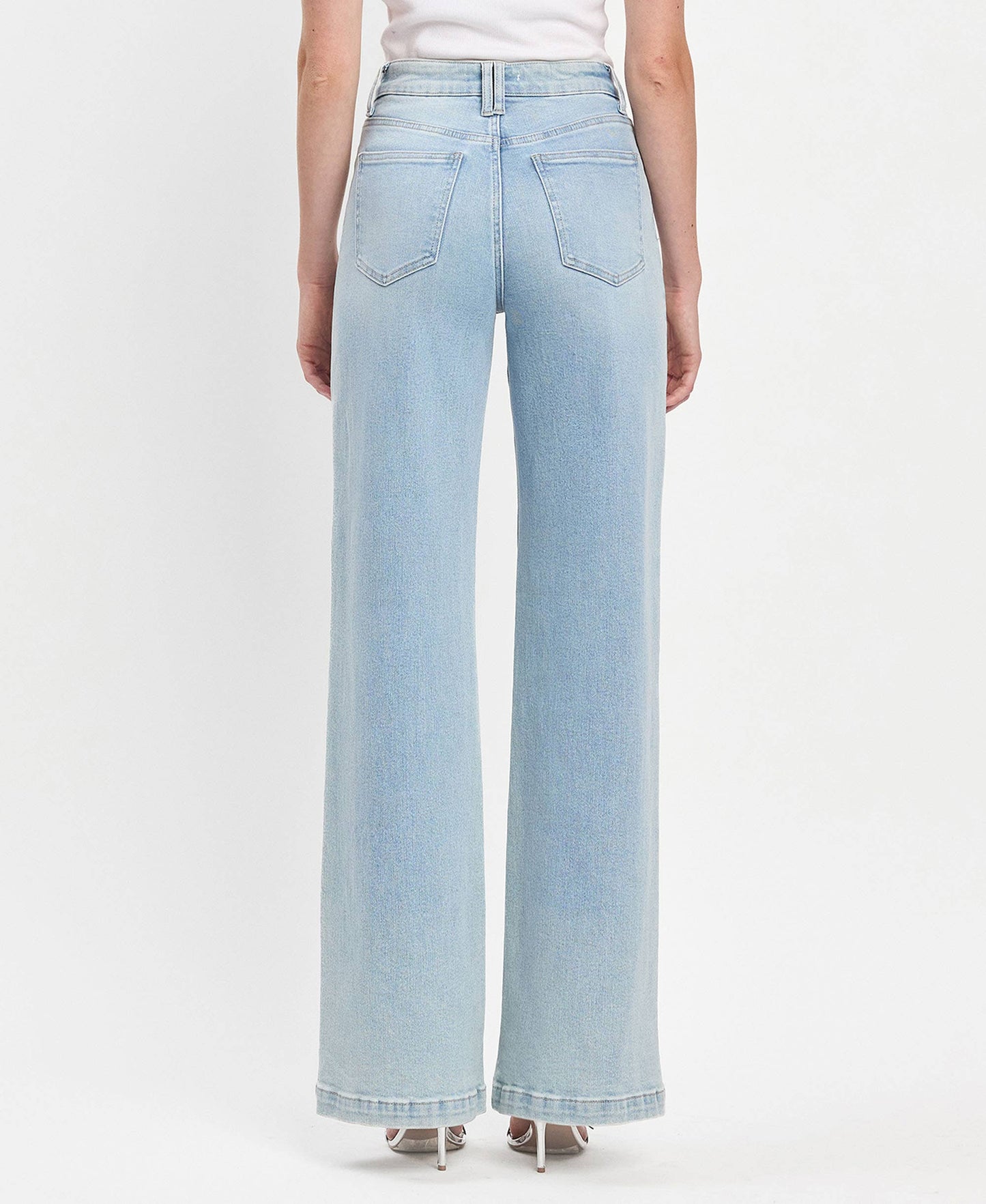 Olivia Light Wash Wide Leg
