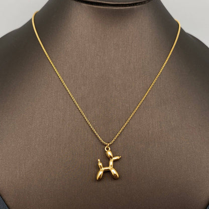 Balloon Dog Necklace