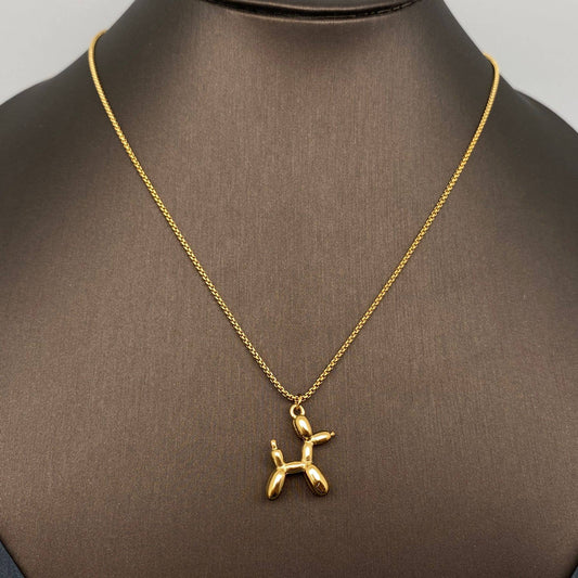 Balloon Dog Necklace
