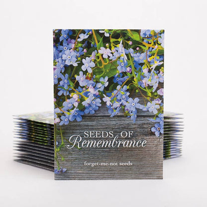 Seeds of Remembrance Memorial - Forget Me Not Seed Packets