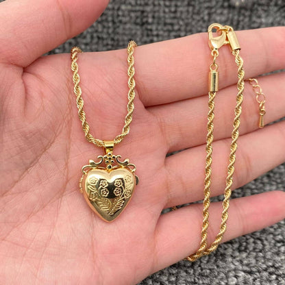 Heart Locket Necklace