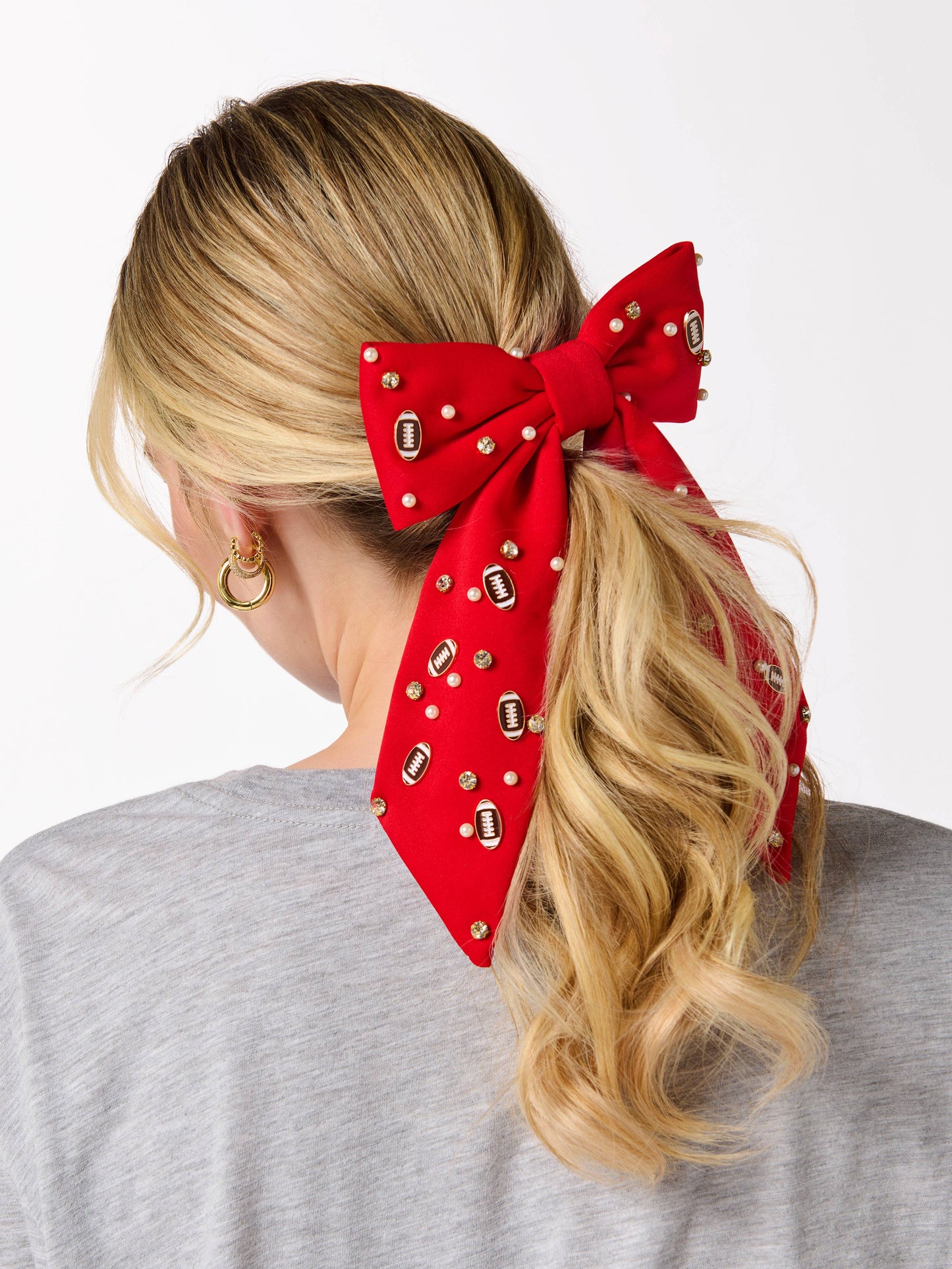 GAME DAY CHARMS BOW CLIP