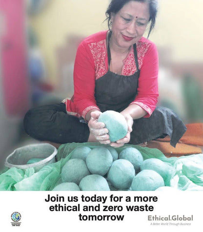 Hearts Eco Wool Dryer Balls