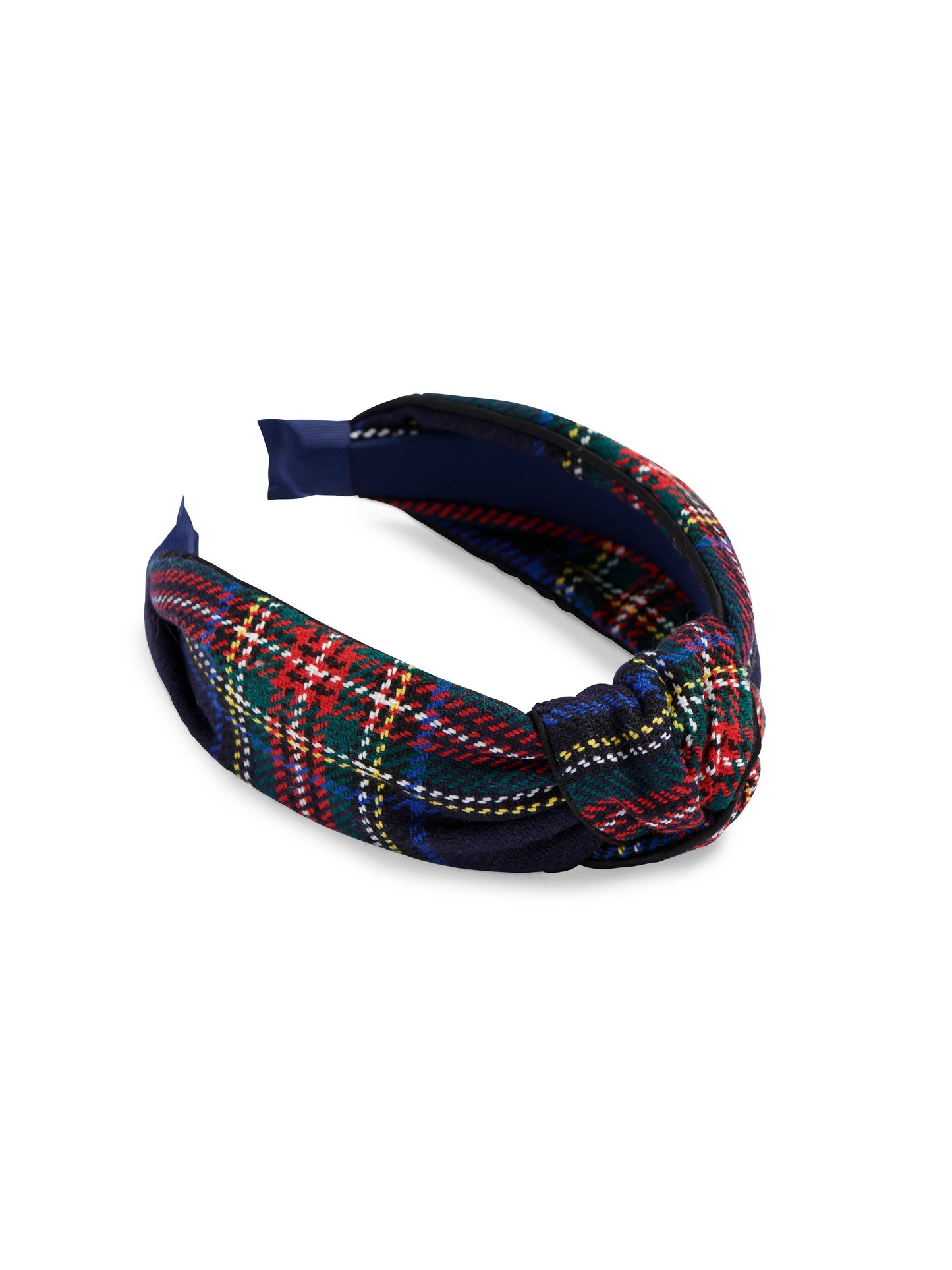 TARTAN KNOTTED HEADBAND
