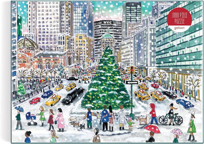 Michael Storrings Christmas in the City 1000 Piece Puzzle