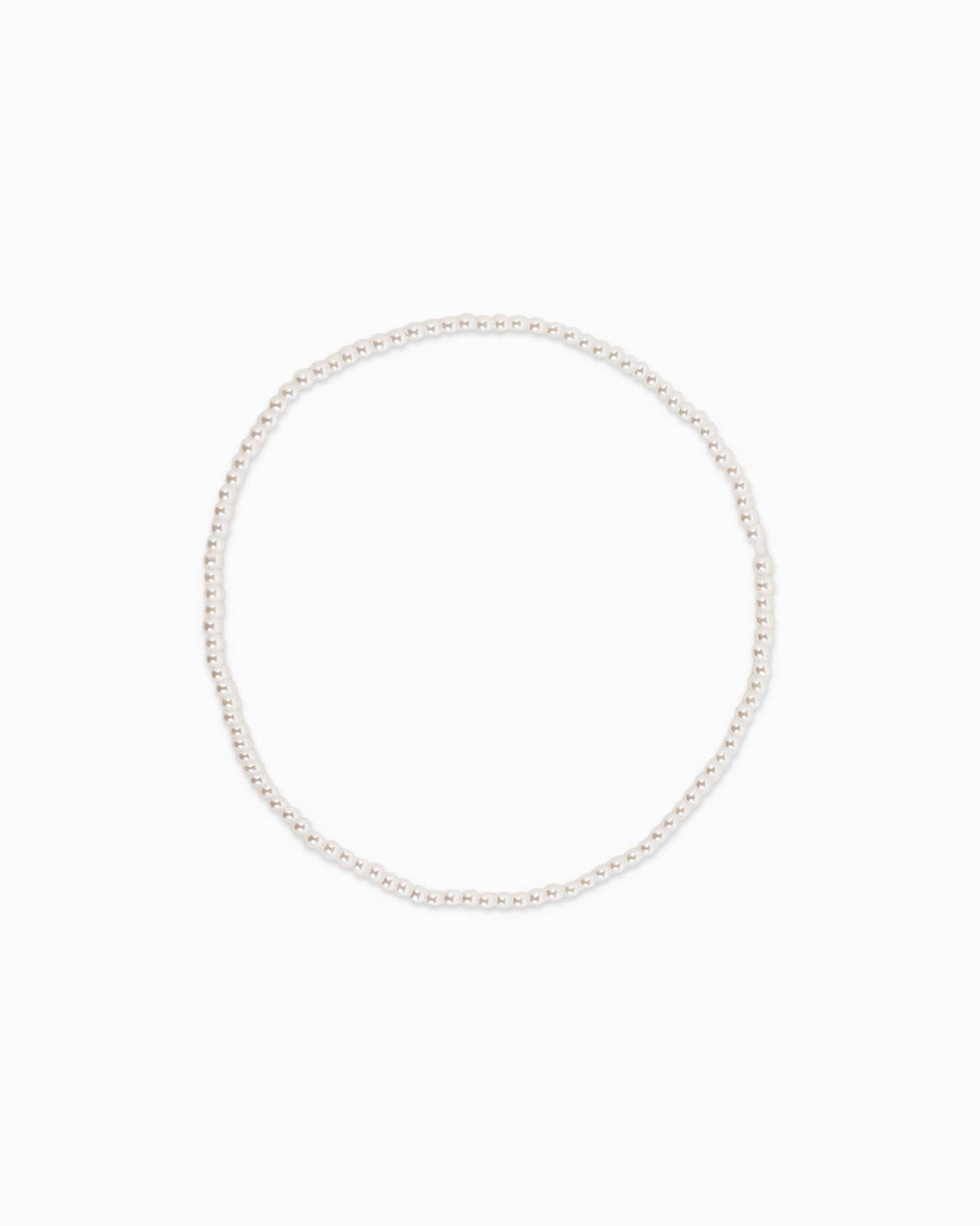 Unique Gold Ball Beaded Pearl Stretch Bracelet Set of 5