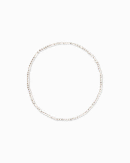 Unique Gold Ball Beaded Pearl Stretch Bracelet Set of 5