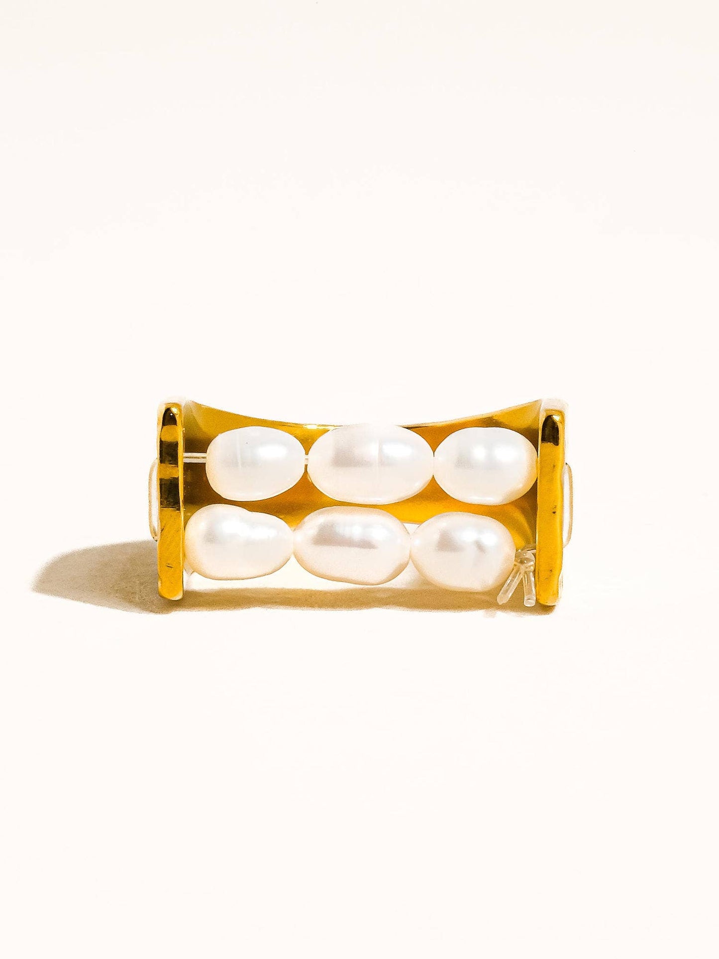 Romane Beaded Pearl Ring