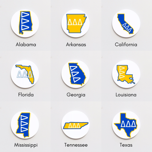 Tri Delta State Button