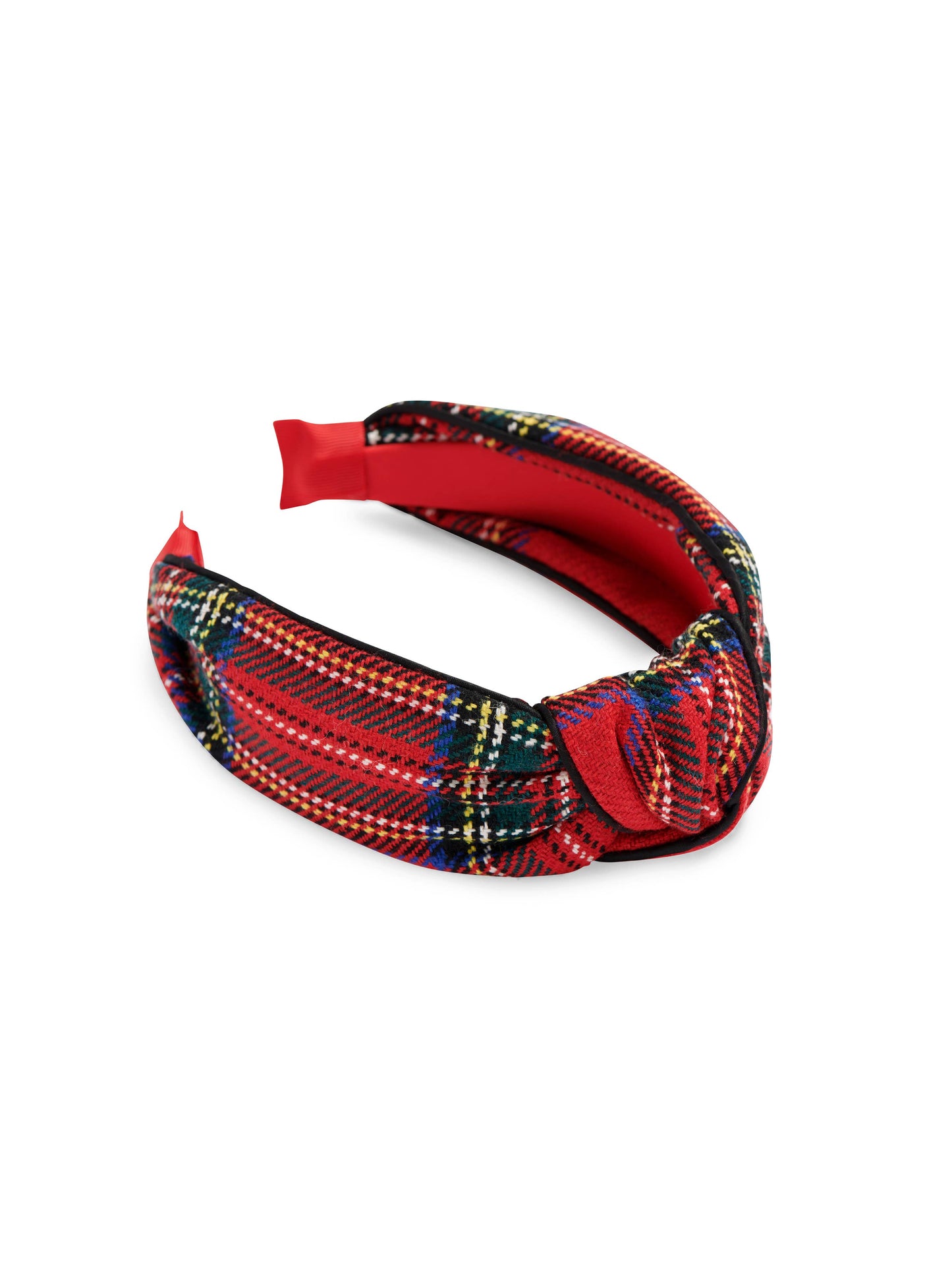 TARTAN KNOTTED HEADBAND