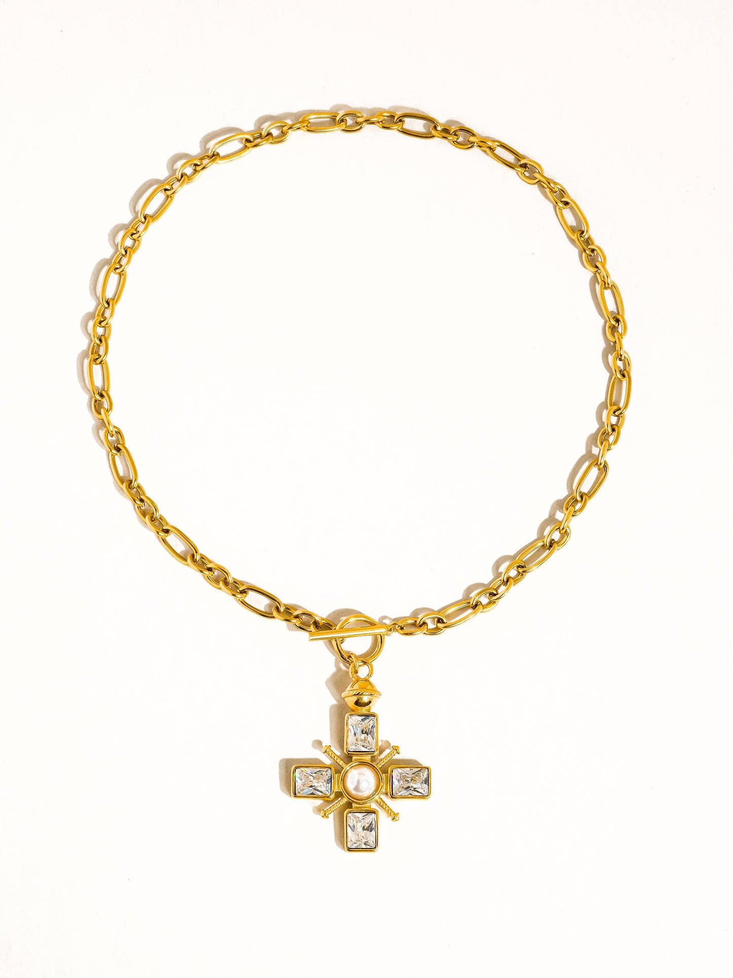 Patrice Cross Necklace