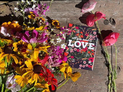 All You Need Is Love Bouquet Wildflowers