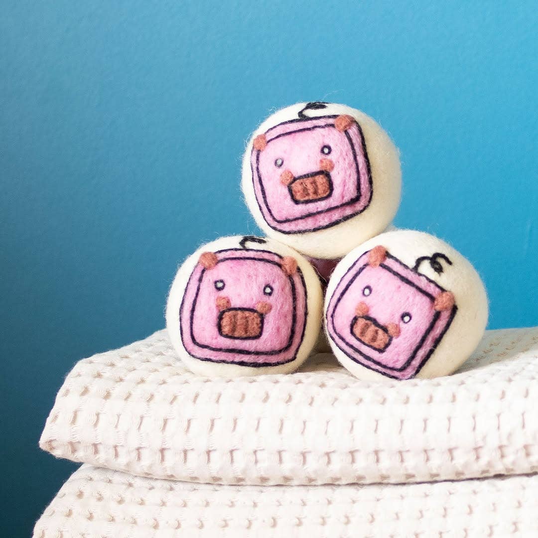 Pig Eco Wool Dryer Balls Fair Trade