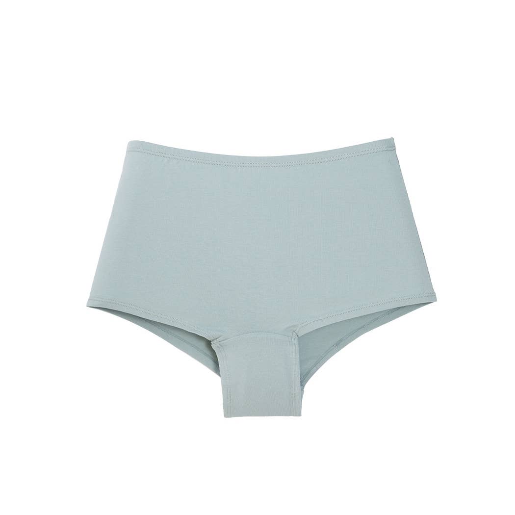 Soft Stretch Organic Cotton Boyshort Panties