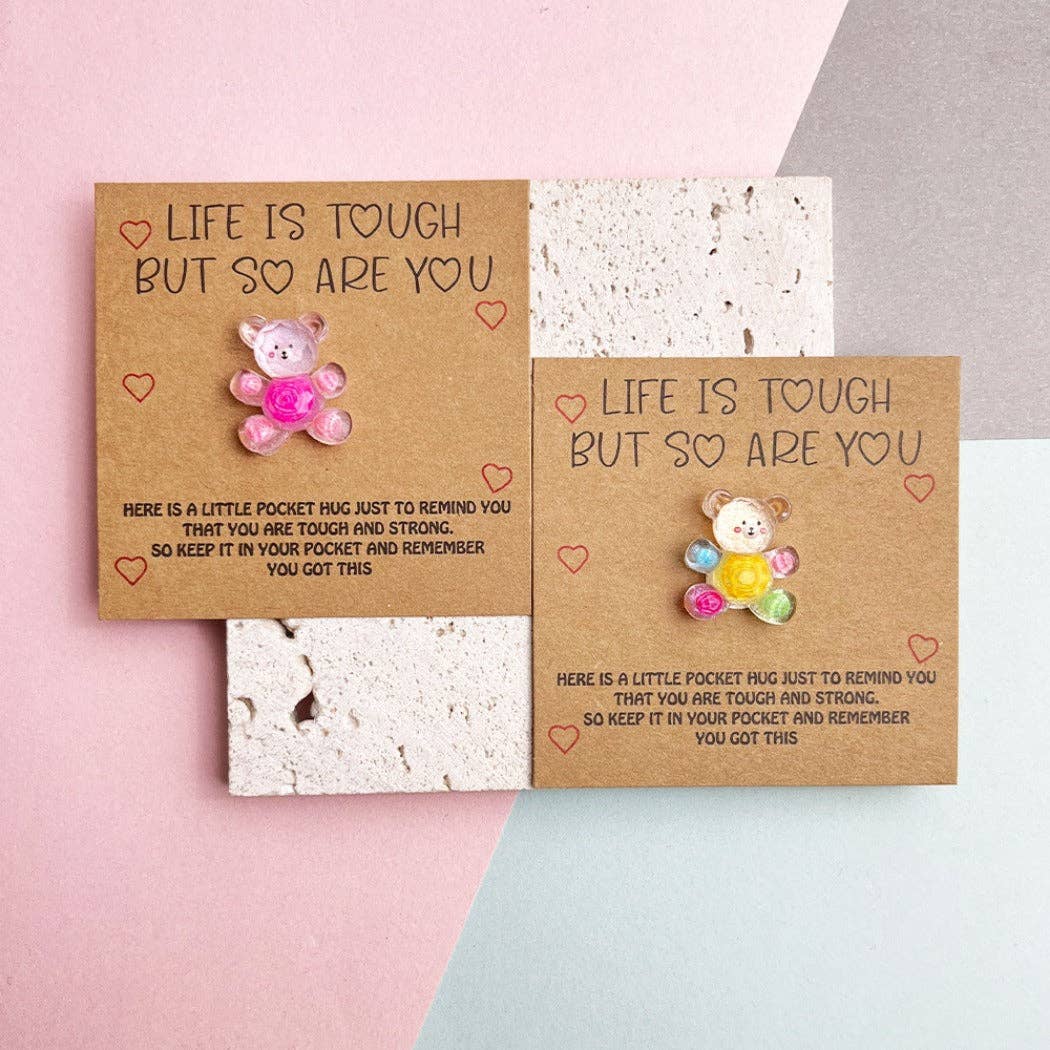 Pocket Hug Rainbow Bear