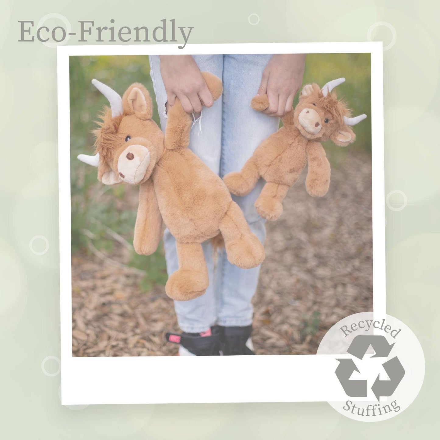 Highlandee Cow Plush Toy