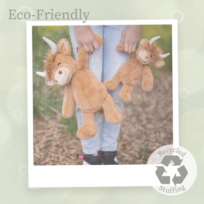 Highlandee Cow Plush Toy