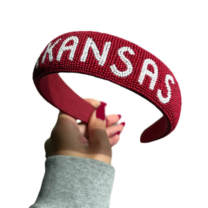 Arkansas Razorbacks Minerva Headband