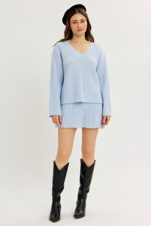 Cloud Soft Oversized Ribbed Sweater Top